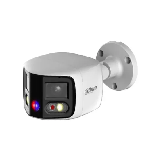 DH-IPC-PFW3849SP-A180-E2-AS-PV-0280B Уличная цилиндрическая 2Мпx4Мп IP-видеокамера с ИИ и активным сдерживанием