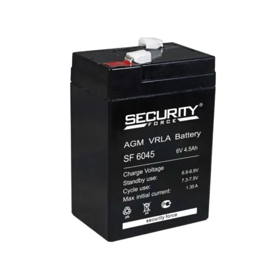 SF 6045 аккумулятор необслуживаемый Security Force