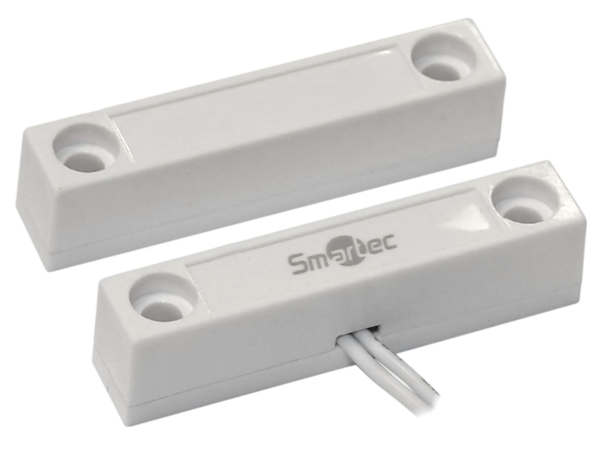 Извещатель охранный точечный магнитоконтактный Smartec ST-DM122NO-WT