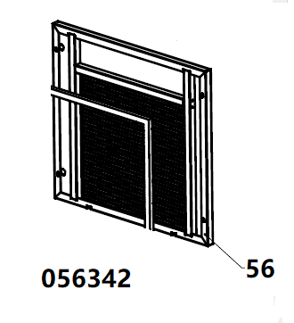 TSS DUAL DWG-500 / Position 56 - Back side panel (33014-00475-01)