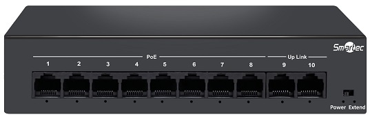 Коммутатор с питанием по PoE Smartec ST-NS208MB-MD