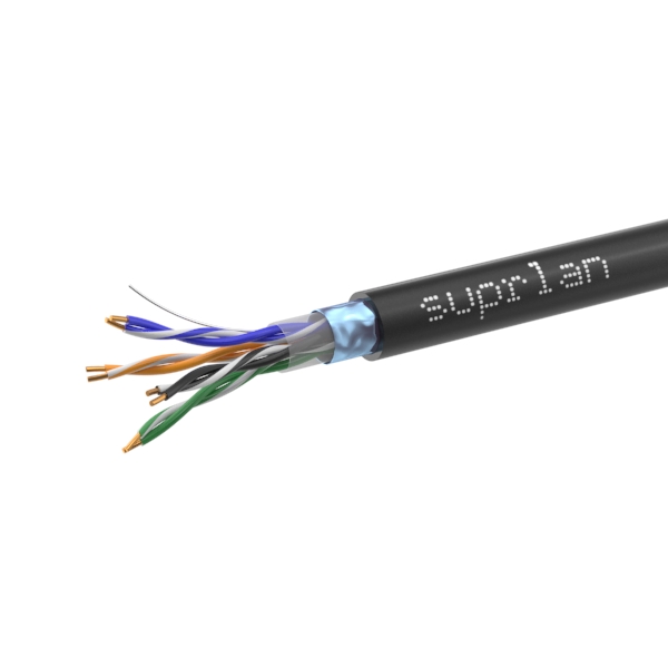 Витая пара F/UTP кат 5e 4x2x0.51 Premium Cu PE OUT 305м