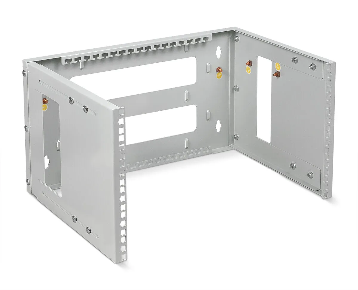 Cabeus NC-6U Кронштейн настенный 19" 6U, цвет серый