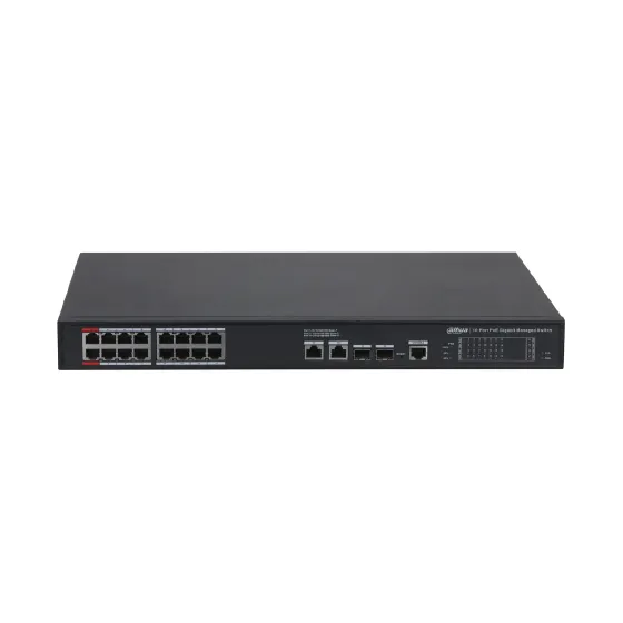 DH-S4220-16GT-240 16-портовый гигабитный управляемый коммутатор с PoE