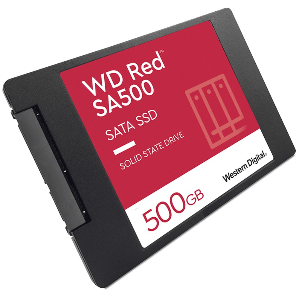 Накопитель SSD 2.5'' 500ГБ Red SA500, SATAIII, 560/530 МБ/с
