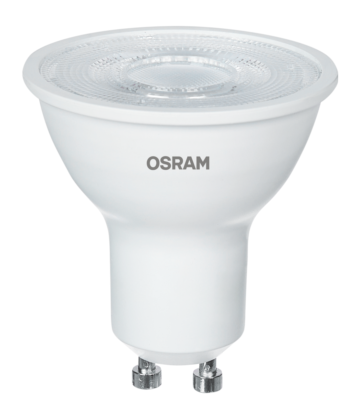 Лампа светодиодная LED 5Вт GU10 6500К 500Лм CRI95 спот 170-250В (замена 50Вт) OSRAM прозрачный рассеиватель угол пучка 36 градусов