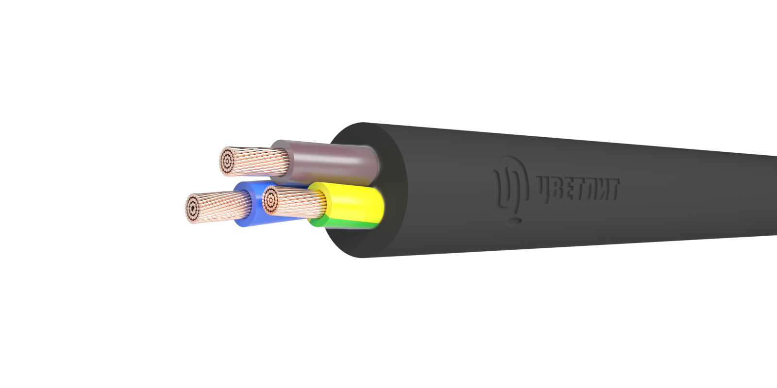 Кабель силовой кгтп-хл 3х4(N.PE) 220/380-3 тртс