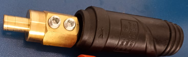 Разъем силовой кабельный черный СКР 70-95 мм.кв. для DUAL DWG-500 / Cable plug black (70-95mm.)