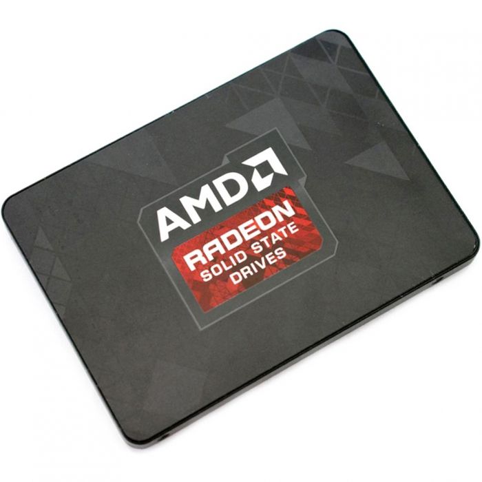 Накопитель SSD 2.5'' 480 ГБ, AMD Radeon R5 R5SL480G, 3D TLC, 565/527 Мб/с