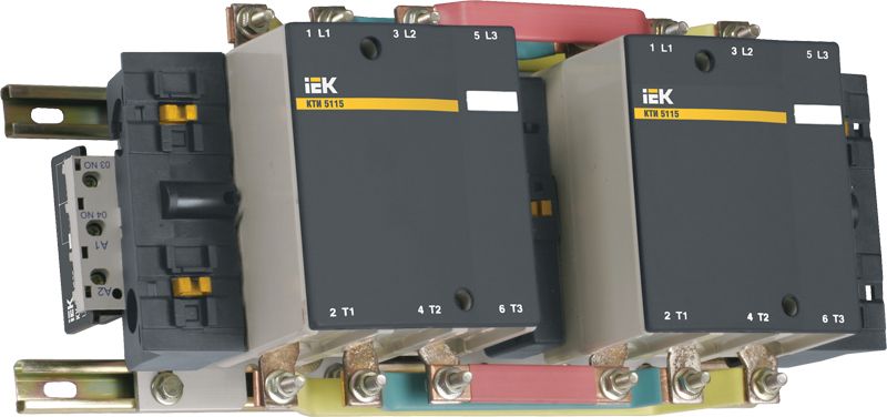 Контактор КТИ-51153 реверс 115А 230В/АС3