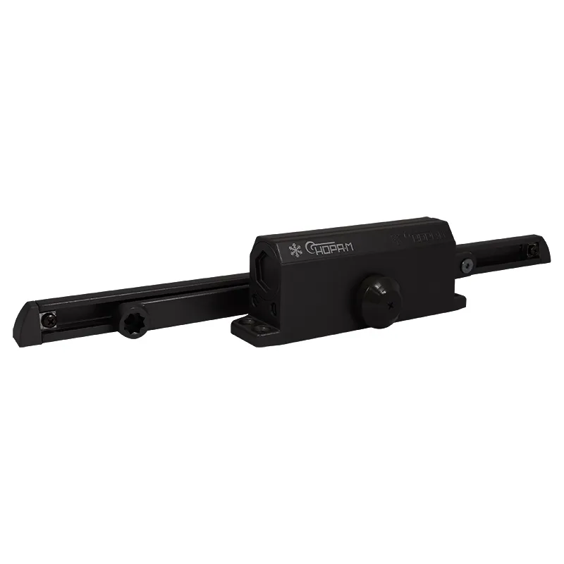 №3S Slider (черный) дверной доводчик грузоподъемностью от 40 до 70 кг нора-м