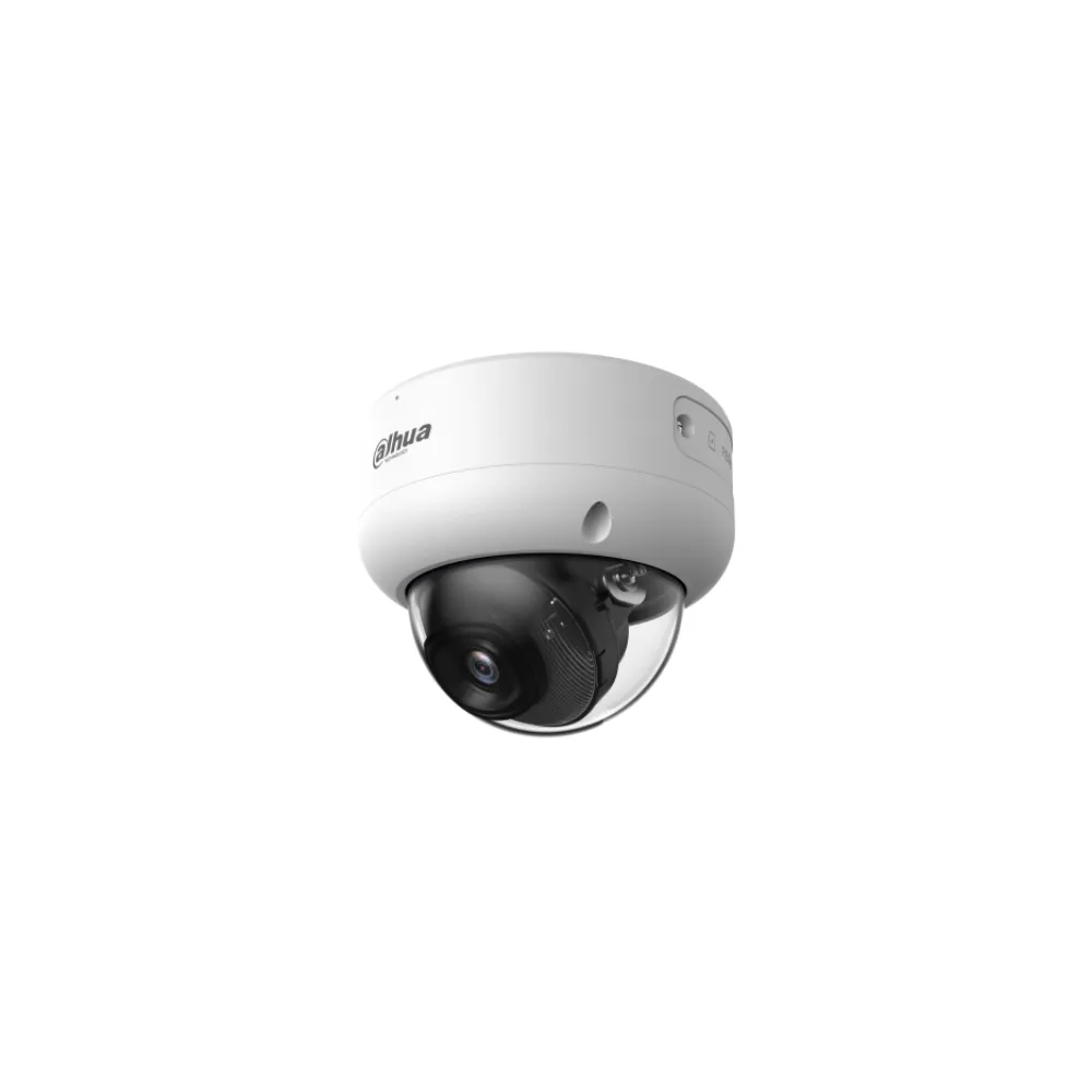 Уличная купольная IP-видеокамера Dahua DH-IPC-HDBW3249EP-AS-IL-0360B с ИИ 2Мп