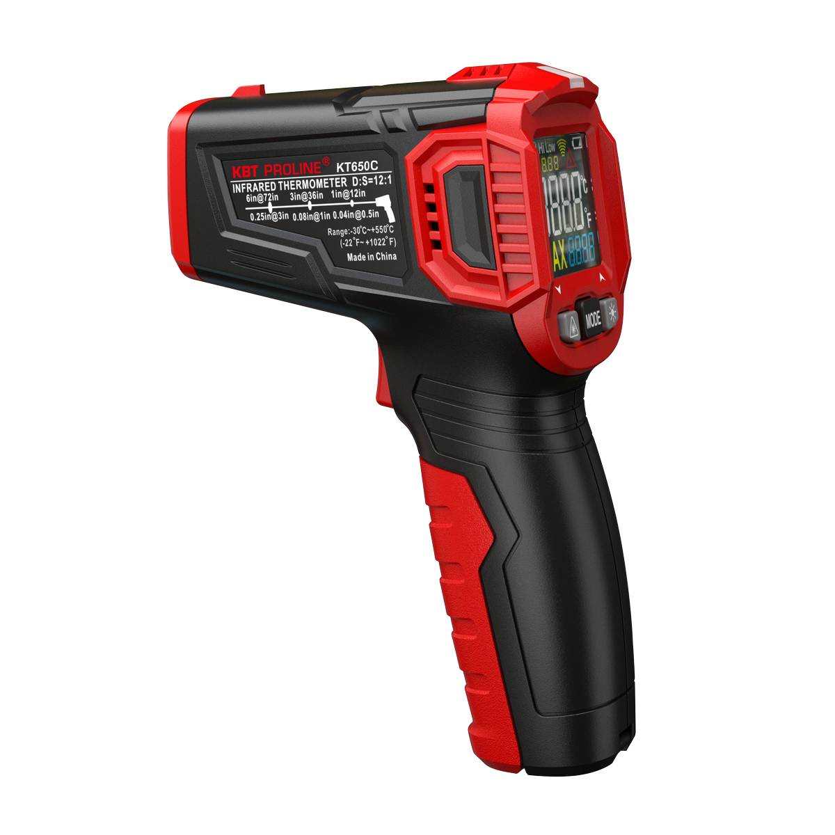 Пирометр бесконтактный цифровой KT 650C серия PROLINE