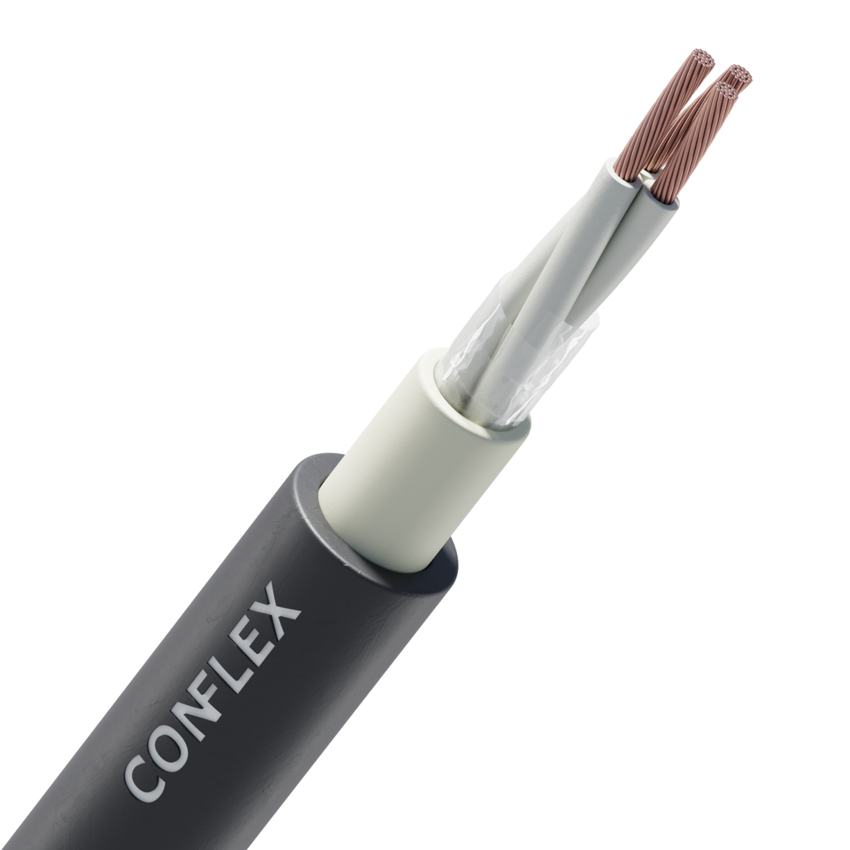 Кабель монтажный CONFLEX МКШВнг(А)-LS 3х0,75 тртс