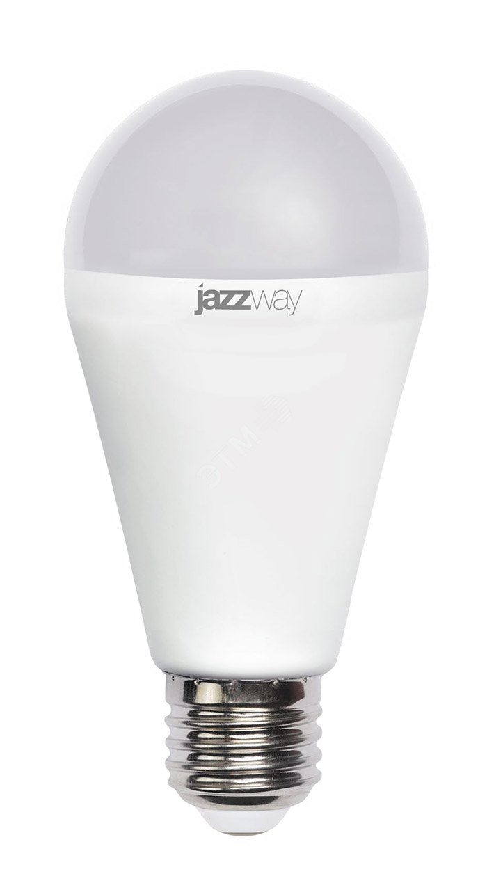 Лампа светодиодная LED 20вт E27 теплый белый, груша