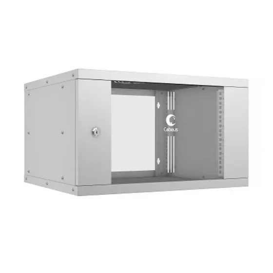 Cabeus WSC-05D-6U55/45 Шкаф телекоммуникационный настенный 19", 6U