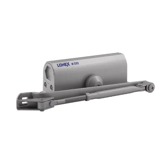 LONEX 330 (от 50 до 120 кг) (серый) Доводчик дверной морозостойкий