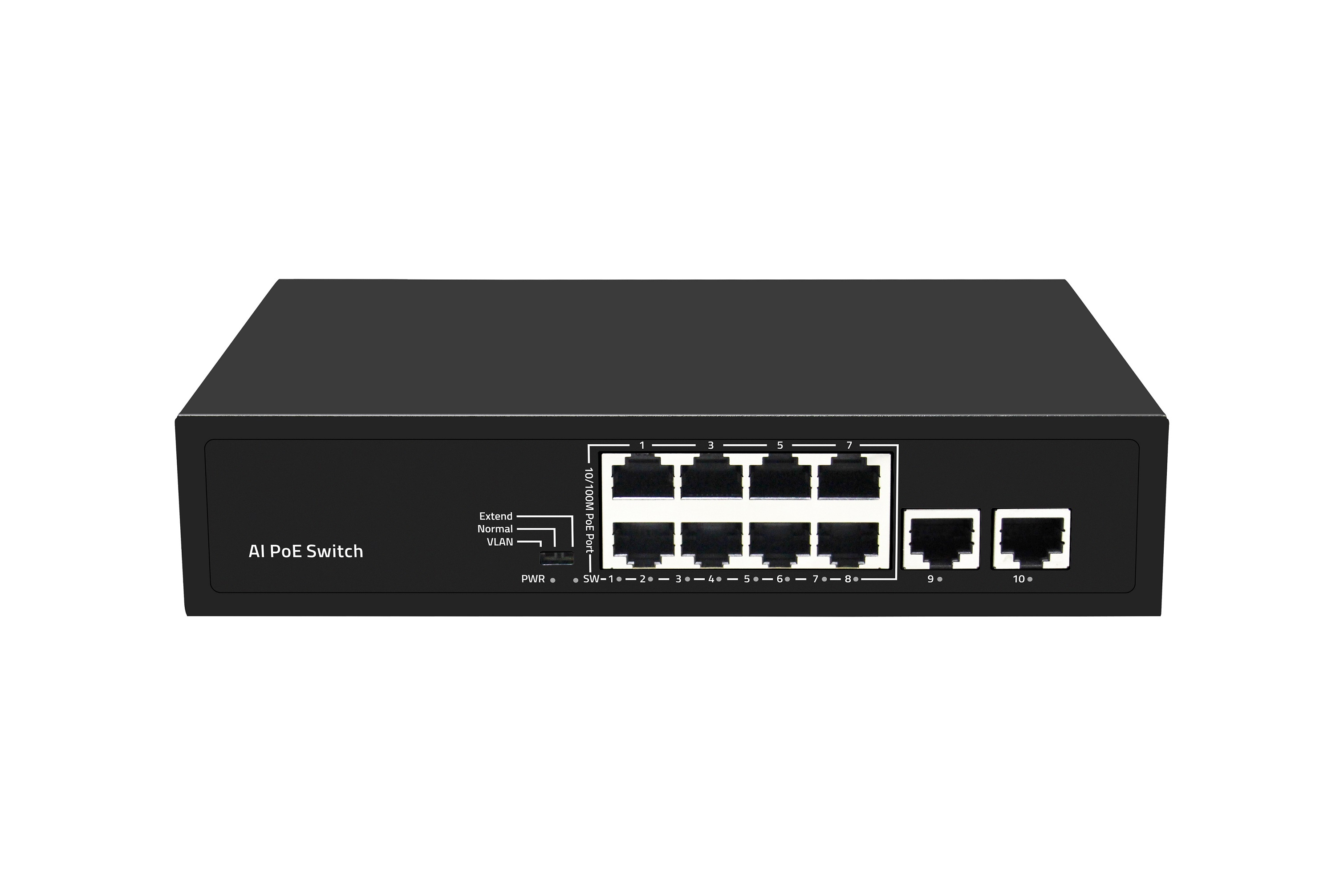 Коммутатор с питанием по PoE Smartec ST-NS008MB-MD