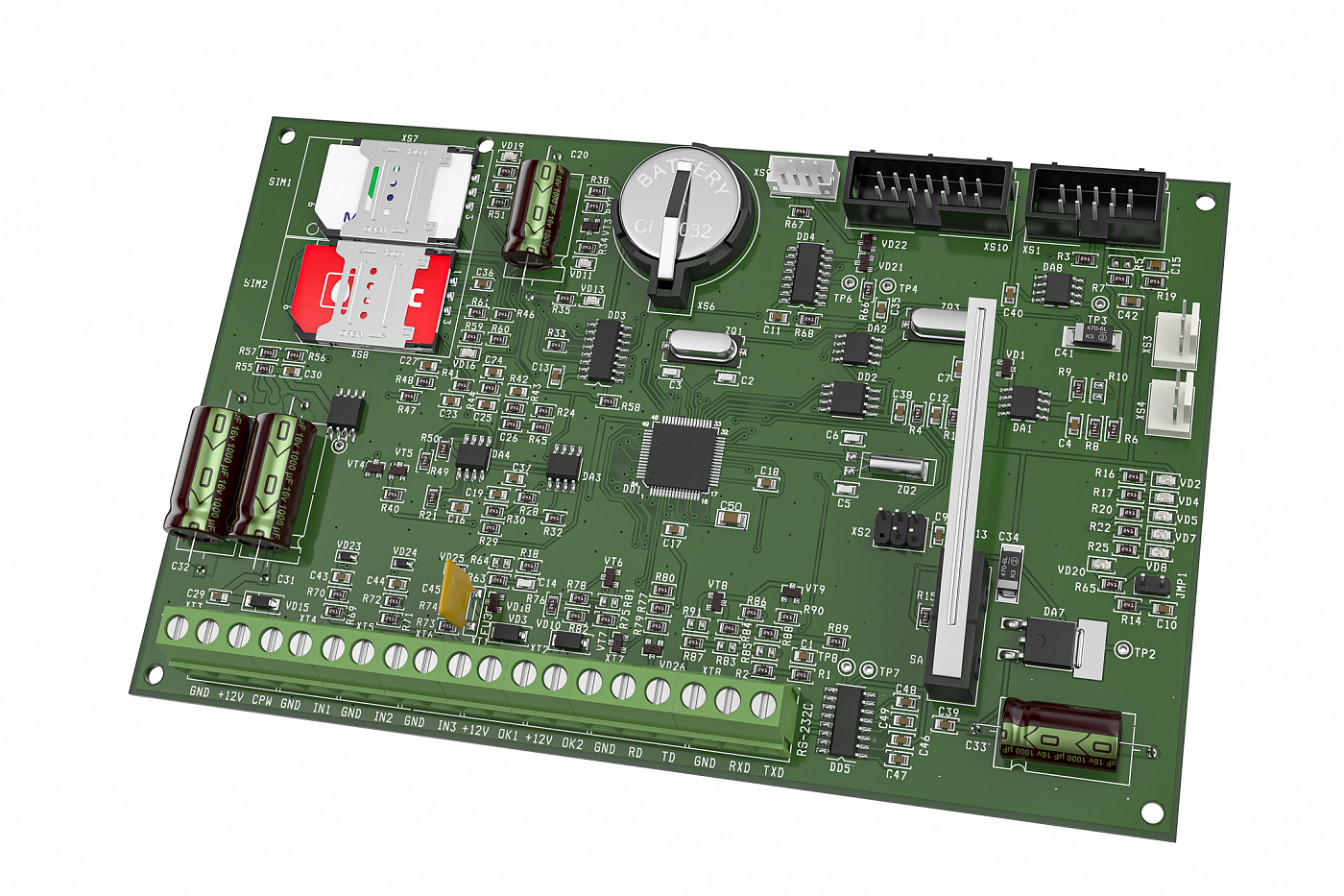 Панель контрольная Контакт GSM-5-RT3