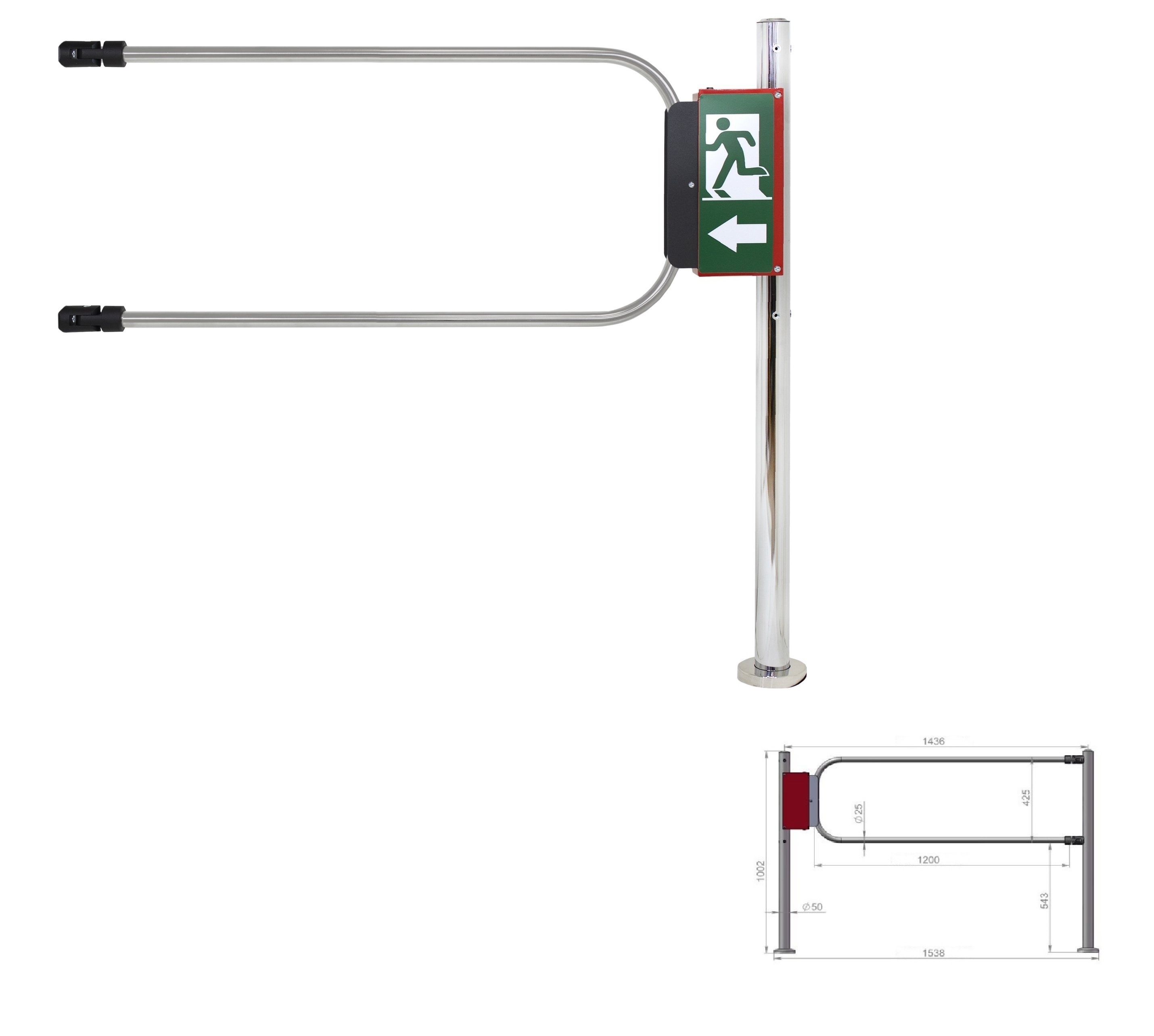 Калитка Smartec ST-GR012EC-SS
