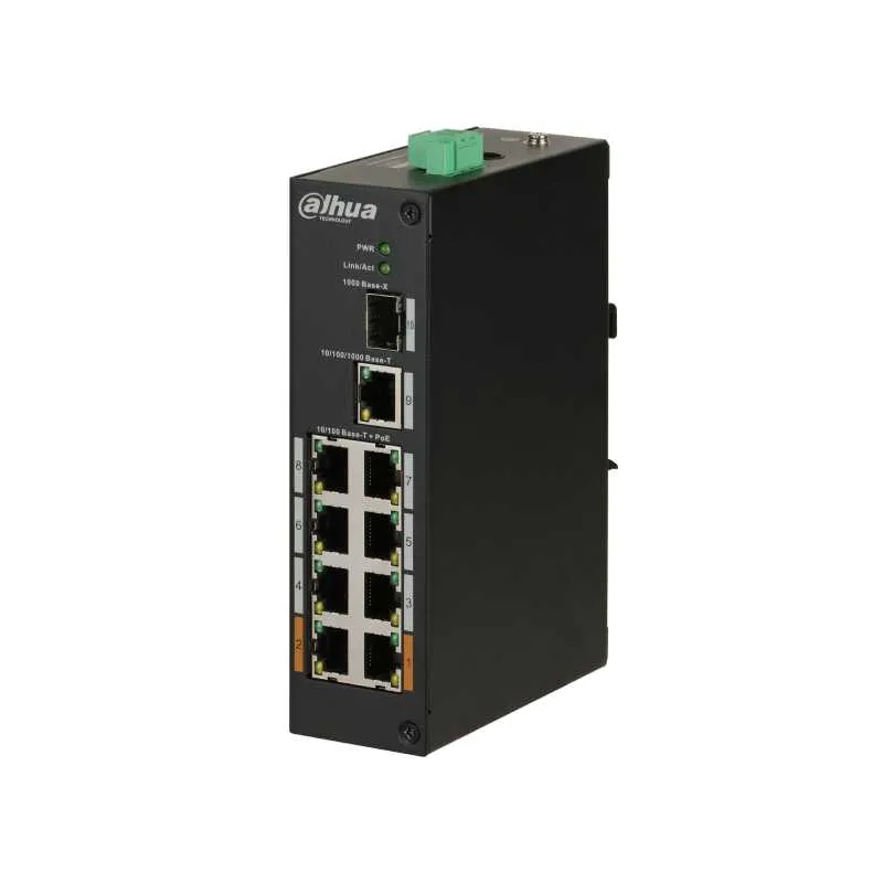 DH-PFS3110-8ET-96 8-портовый коммутатор с 8 РоЕ портами