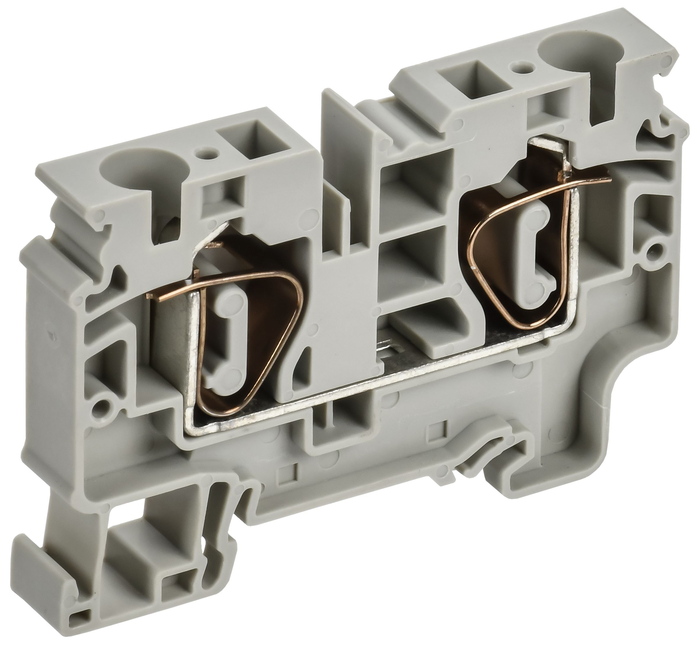 ARMAFIX Клемма пружинная CX10 10мм2 проходная серая