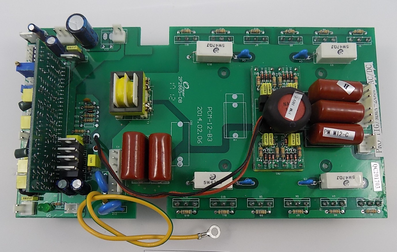 PRO TIG/MMA-200 P AC/DC upper board DI-BCPB-K49-A