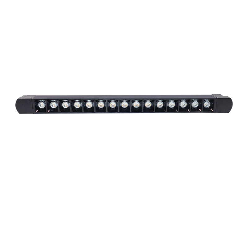 Светильник светодиодный трековый линейный на шинопровод ДПО-4230R 30W 4000K 2400Лм24° BL черный IP40 480mm Jazzway