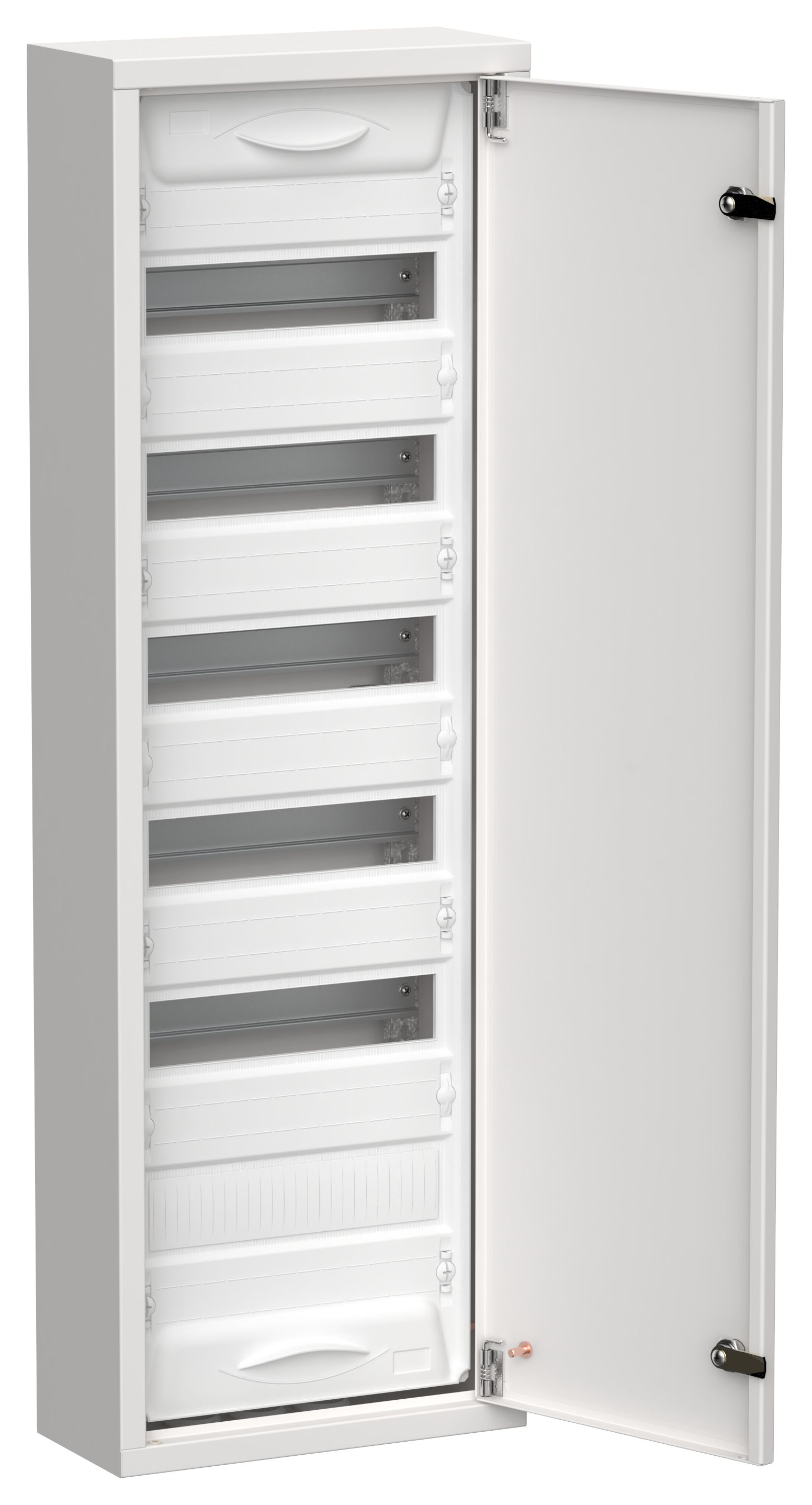 Корпус металлический ЩРн-72 (1х72) 960х310х140мм IP31 белый (одна дверь) TITAN 5