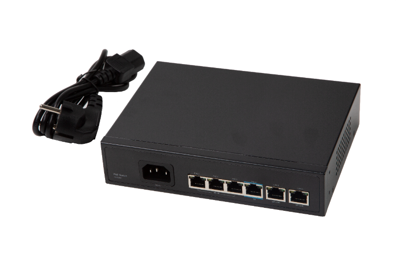 Коммутатор PoE Tantos TSn-4FP6F2