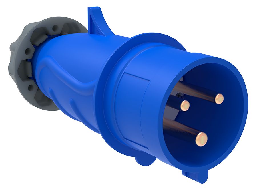 Вилка переносная ССИ-013 16А-6ч/200-250В 2P+PE IP44 MAGNUM