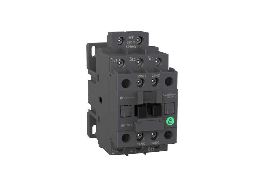 Контактор MC1D 3P 9A НО+НЗ 220V 50/60ГЦ