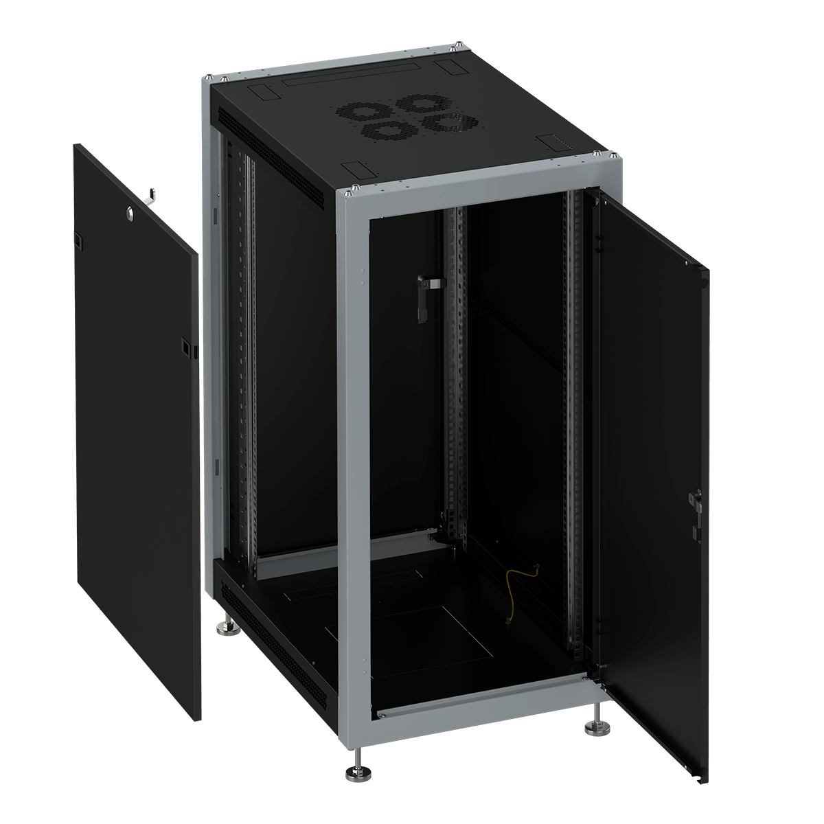 Шкаф телекоммуникационный Tantos TSn 19 42U6080M-B