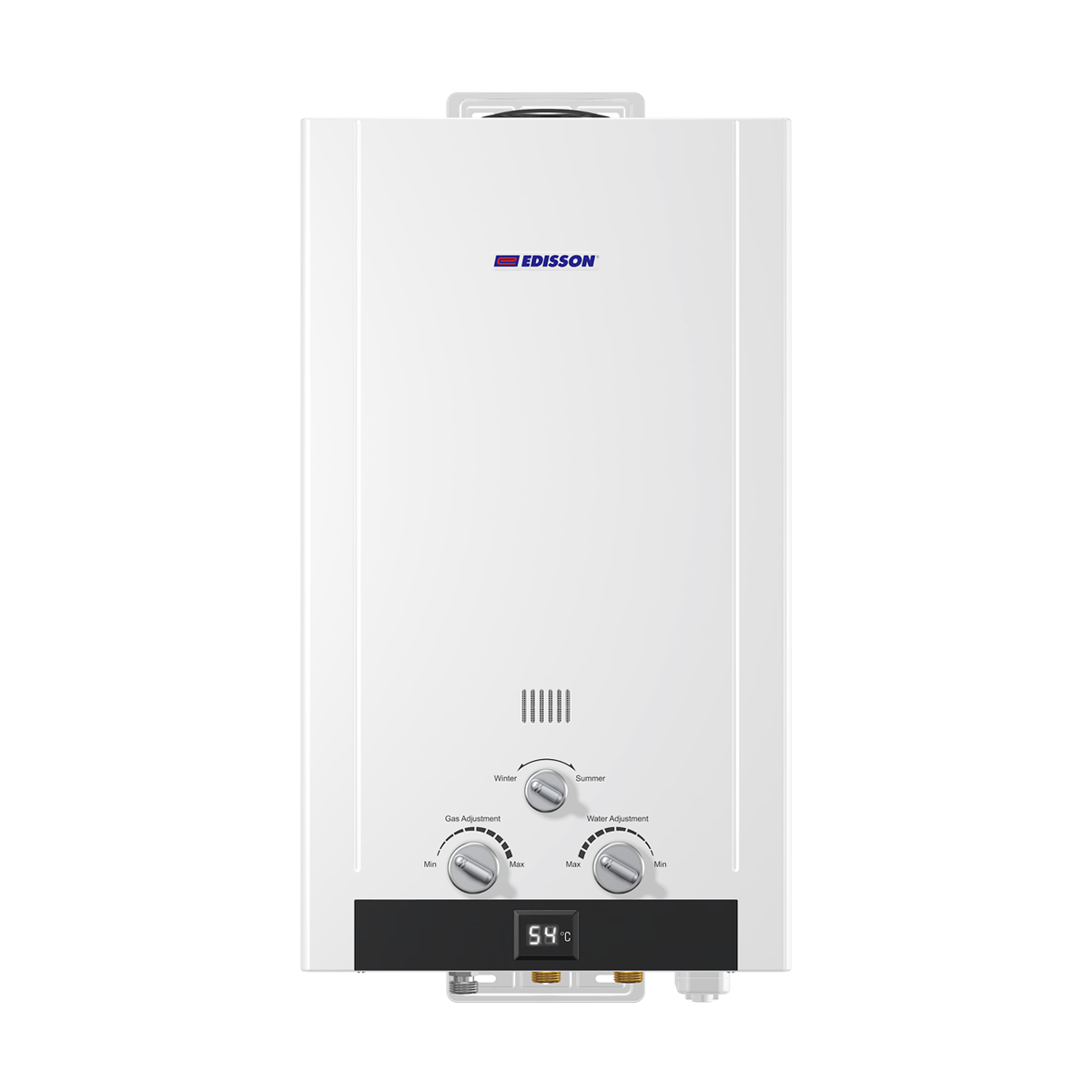 Водонагреватель газовый Edisson HEAT H 20 D 10 л/мин с электророзжигом