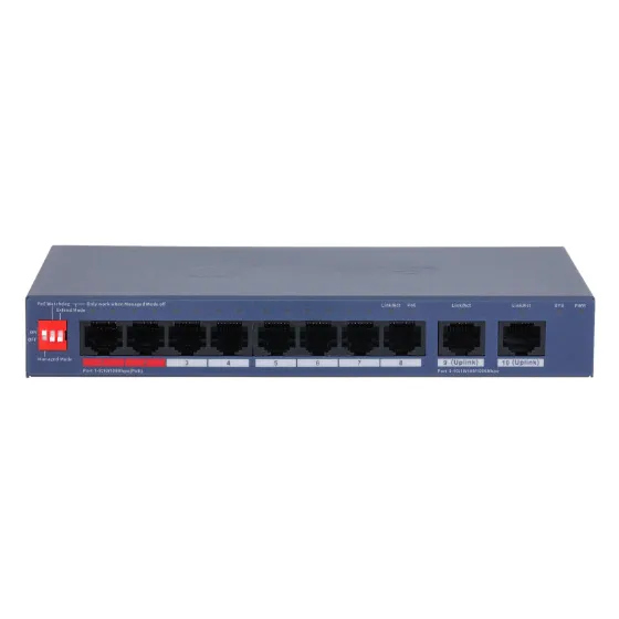 DH-CS4010-8ET2GT-110 8-портовый PoE коммутатор с функцией облачного управления