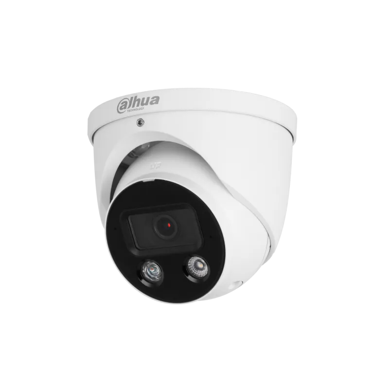 Уличная купольная IP-видеокамера Full-color с ИИ и активным сдерживанием 8Мп Dahua DH-IPC-HDW3849HP-ZAS-PV