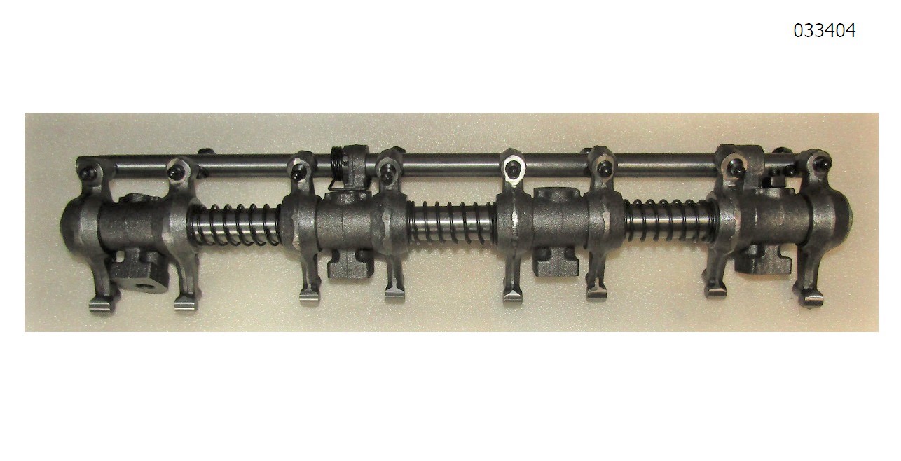 Ось коромысел в сборе с коромыслами,стойками,пружинамTDA-N30 4LT/Valve rocker shaft assy(фото 003062