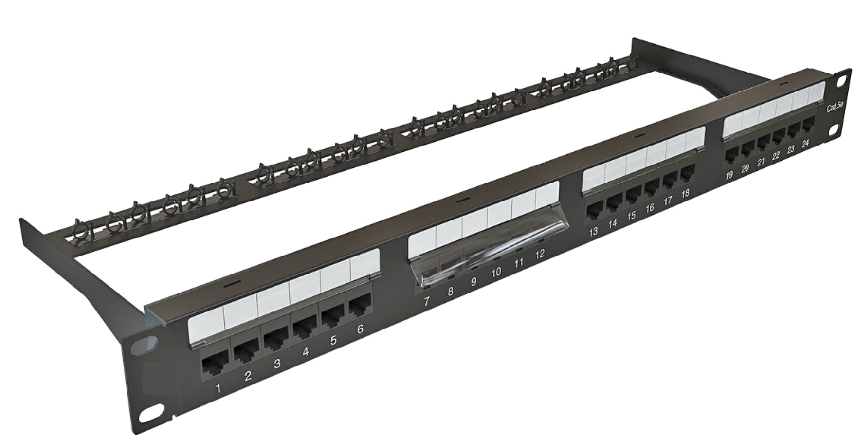 Патч-панель Tantos TSn 19 PP1U24-Сat.5е-Dual IDC