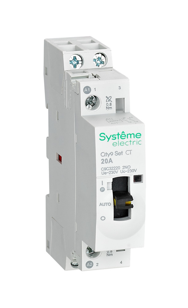 Контактор модульный City9 Set 2P 2НО 20A AC 230В-230В