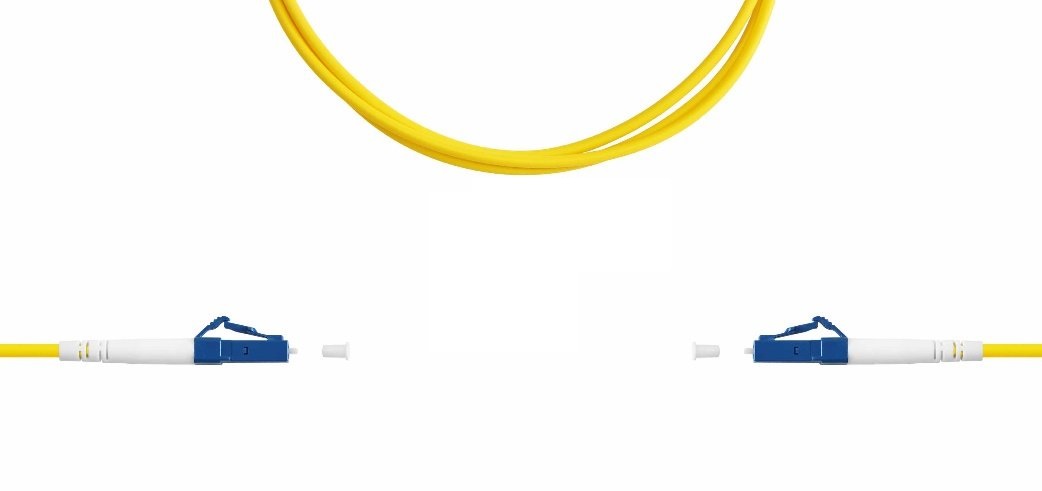 Патч-корд оптический LC/UPC-LC/UPC LSZH OS2 SM9/125 1м