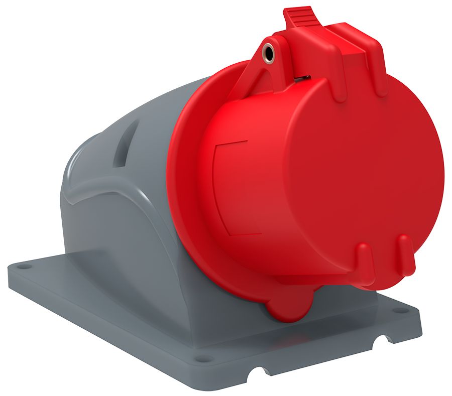 Розетка стационарная ССИ-114 16А-6ч/380-415В 3P+PE IP44 MAGNUM