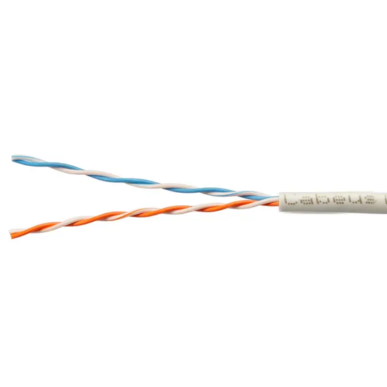 UTP кабель UTP-2P-Cat.5e-SOLID-LSZH-GY-LIGHT-500