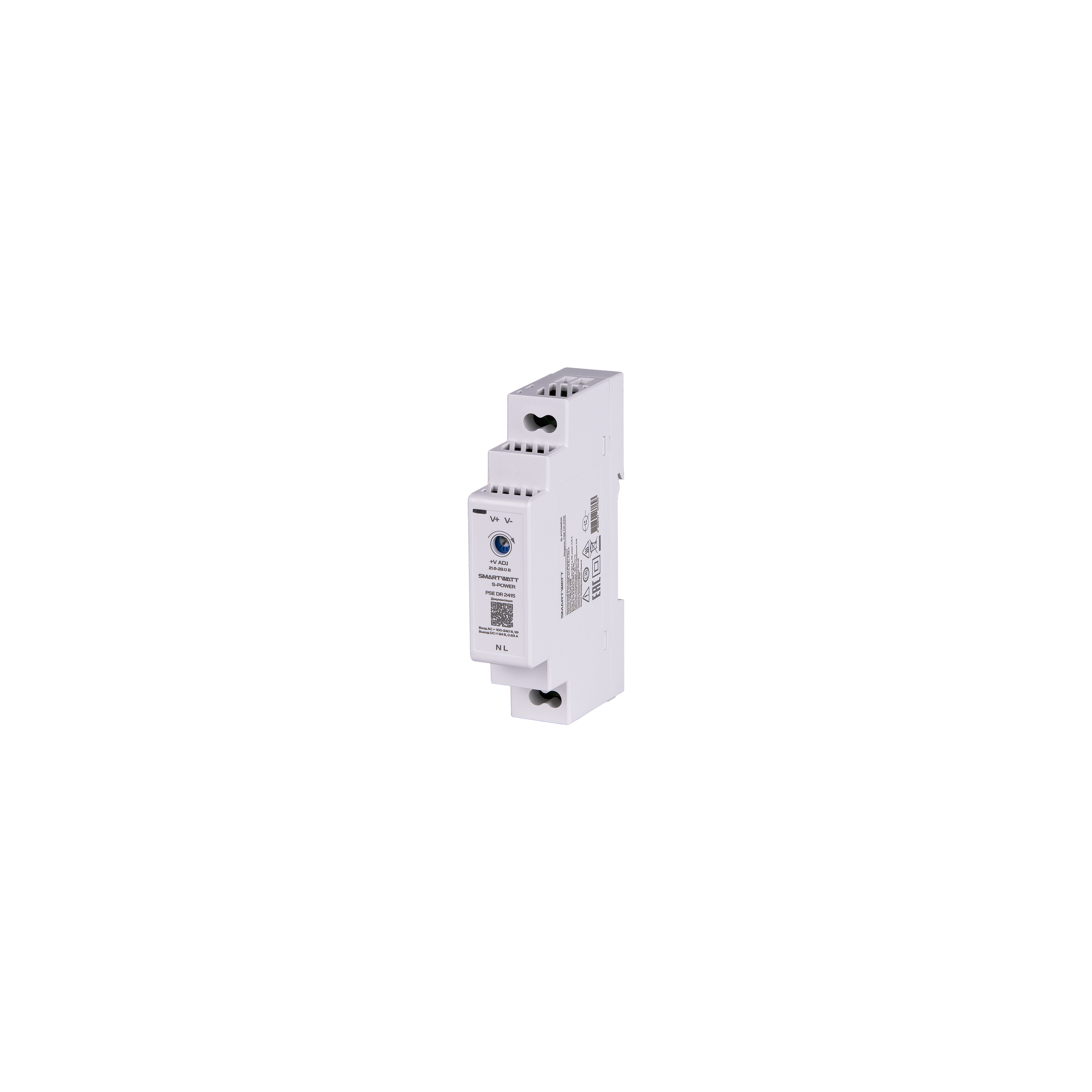 Блок питания 24В, 15 Вт PSE DR 2415 S-POWER
