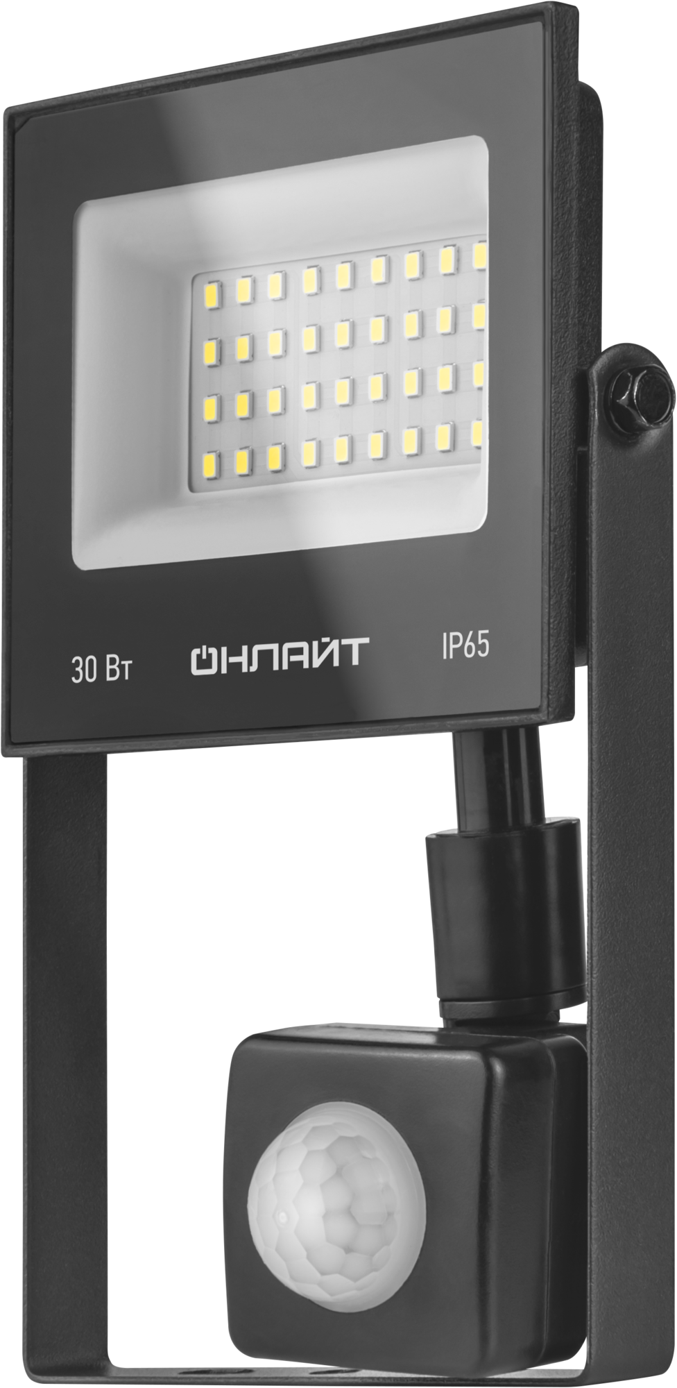 Прожектор светодиодный 30 Вт 6500К IP65 с ИК-датчиком OFL-02