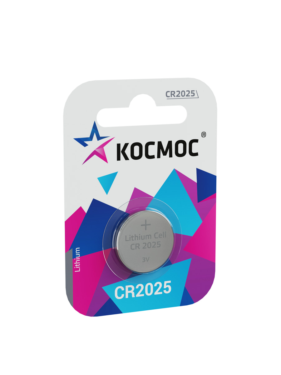 Батарейка CR2025 литиевая 3V блистер 1 шт