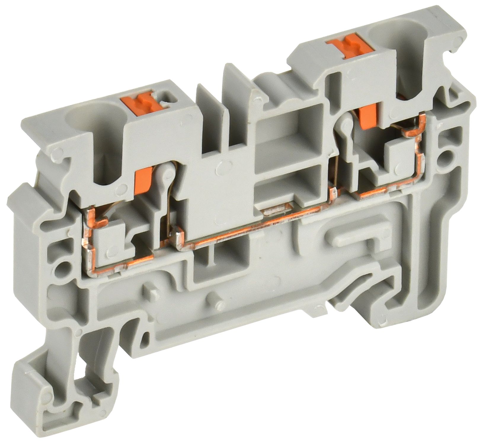 ARMAFIX Клемма пружин. Push-in CP 4мм2 серая