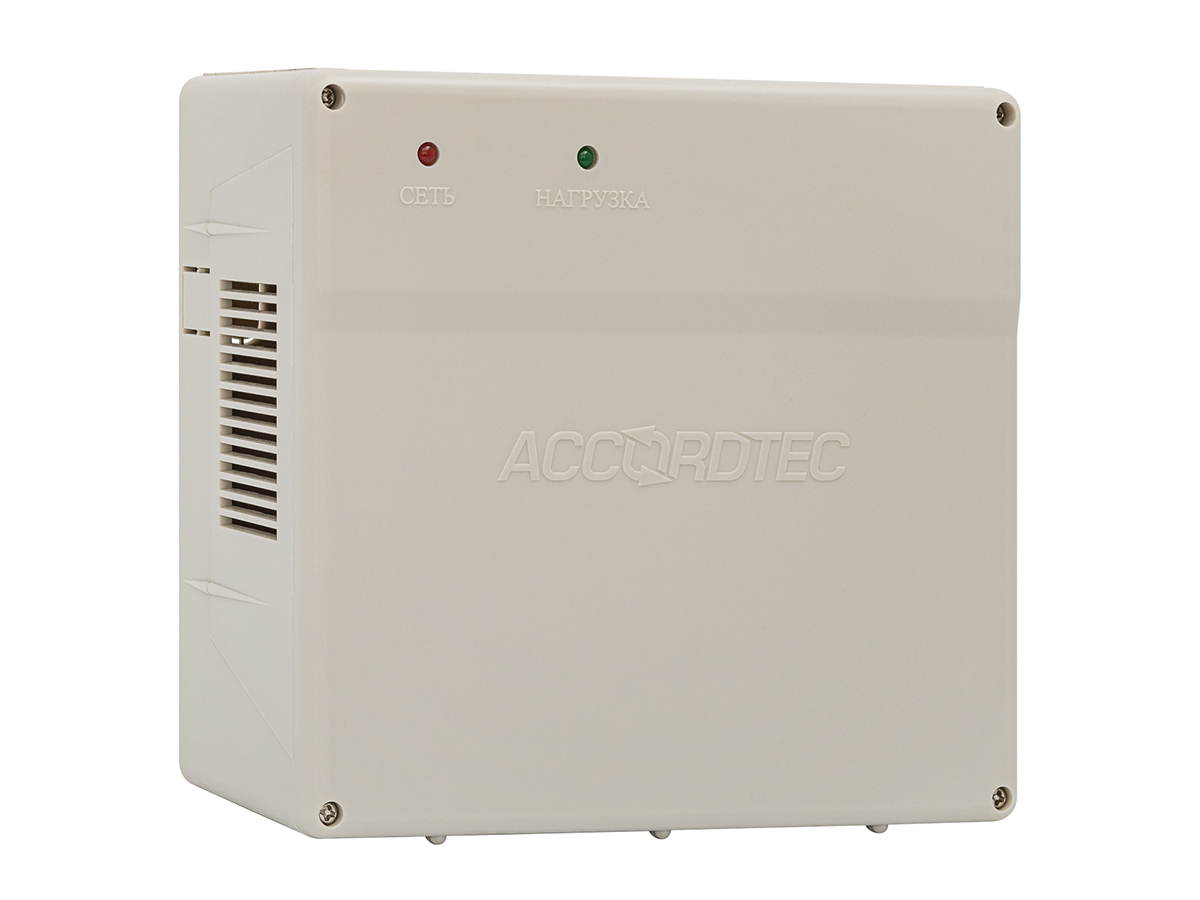 ББП-20 исп.1 Серый, Блок бесперебойного питания ACCORDTEC, 12 В, 2 A
