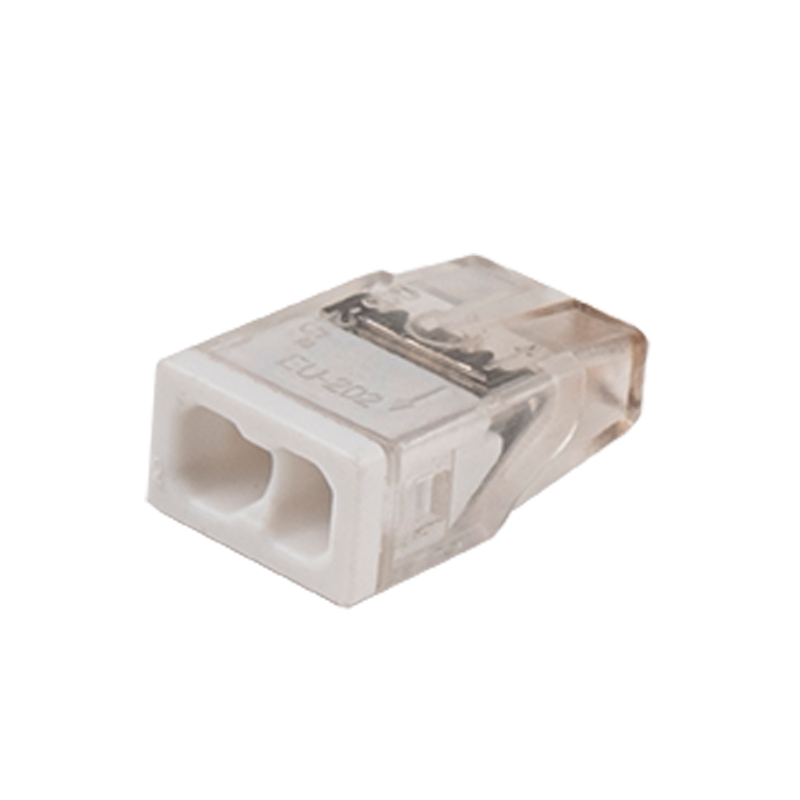 Клеммы СМК монтажные PTC-2P 2273-202 450V 32A 0,14-4.0mm2 , 2 отверстия, прозрачные, 100 шт.