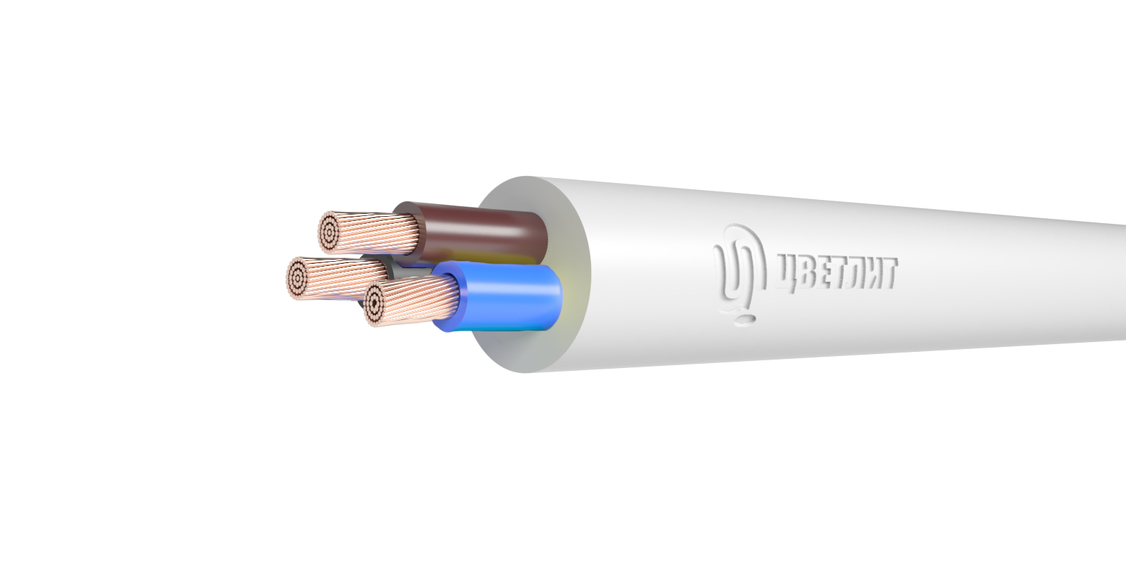 Провод ПВСнг(А)-LS 3х2,5 тртс