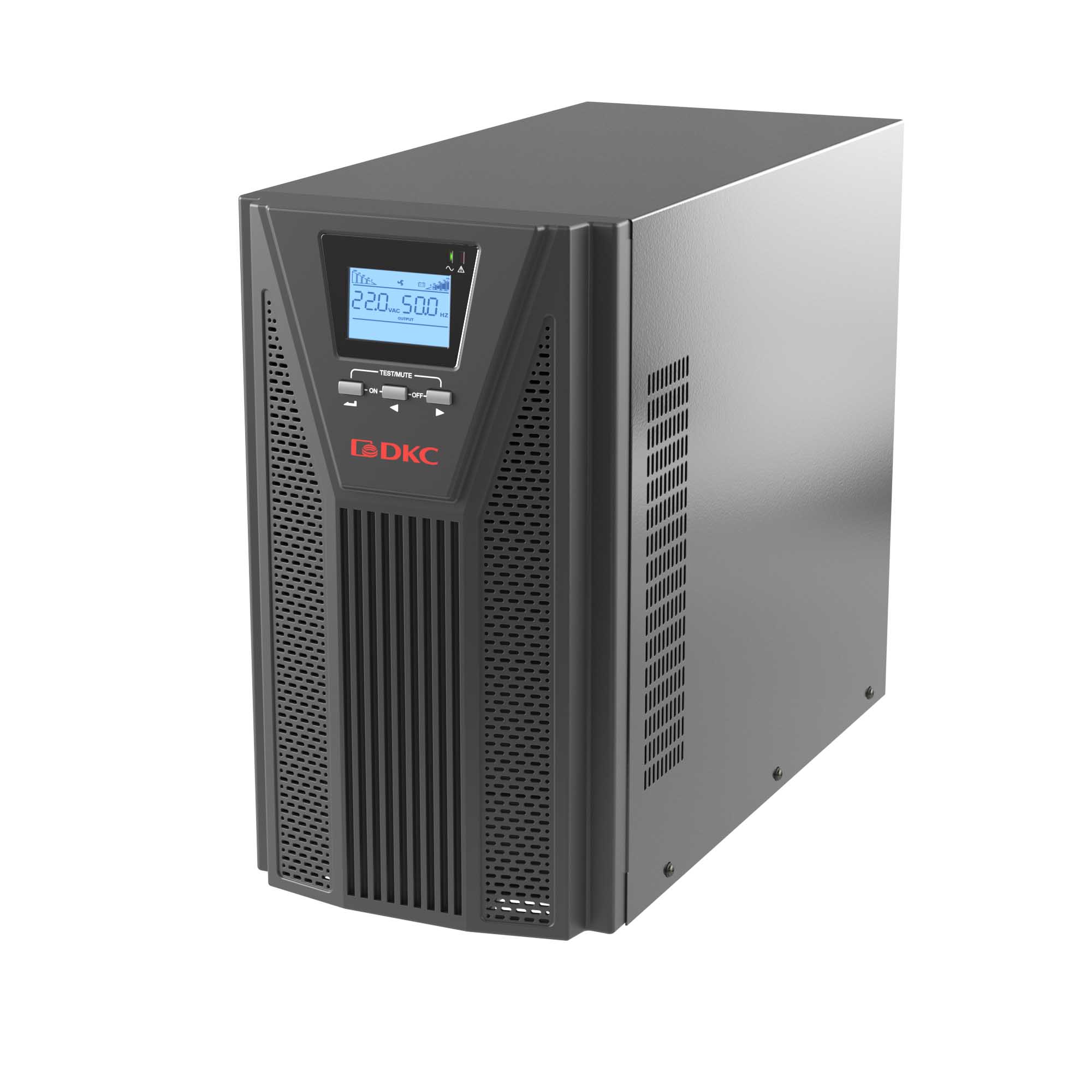 Источник бесперебойного питания Online, Смолл Тауэр (Small Tower), 3000 ВА/2700 Вт, 1/1, 4xSchuko, EPO, USB, RS-232, RJ45, з/у 1А, 8x7Ач